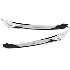 Chrome Front Fog Light Trim Eyebrow Cover Fits For Acura TLX 2015-2022 - Bild 1 von 6