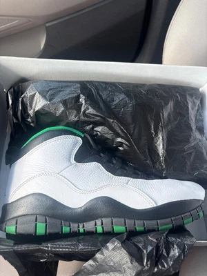 Excelente Estado Talla 8 - Air Jordan 10 Retro 2019 Seattle Foto 1 de 3