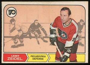 1968-69 OPC O-Pee-Chee #92 Larry Zeidel Philadelphia Flyers - Picture 1 of 2