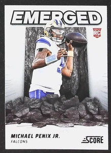 2024 Score Michael Penix Jr. Emerged #EM-MPJ Atlanta Falcons - Picture 1 of 2