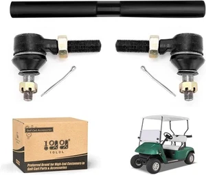 10L0L Golf Cart Steering Tie Rod End & Shaft Assembly Kit fits EZGO 1 Pack - Picture 1 of 5