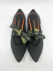 Zapatos planos Rothy's The Merino Mary Jane para mujer talla 12 arco verde bosque - Imagen 1 de 9