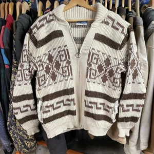 Pendleton Big Lebowski Cowichan Sweater Cardigan Size Large The Dude 100% Wool - Picture 1 of 8