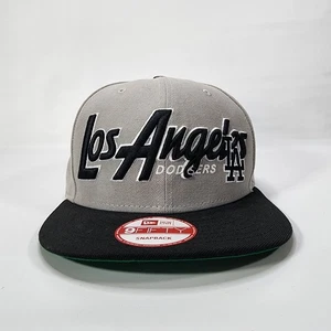 Los Angeles Dodgers One Size Hat New Era 59Fifty Cap Mlb Gray Black Ohtani LA - Picture 1 of 8