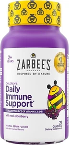 Zarbee's Naturals Children's Elderberry Immune Support Gummies With Vitamin C - Picture 1 of 7