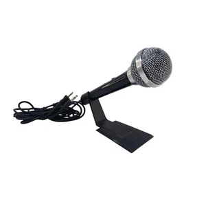 Radio Shack Microphone Vintage Stereo 33-2001A With Stand & 6 ft Cord - Picture 1 of 8