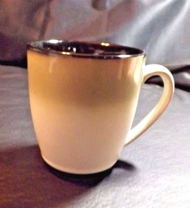 TAZA TAZA DE GRES DISEÑO TONOS TIERRA NEGRO SANYO NOVA - 10 FL. OZ. - Imagen 1 de 4