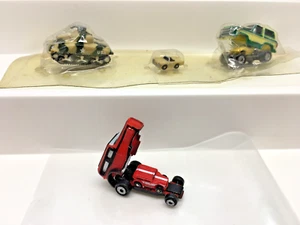 Micro Machines Insider #10 (1989) Sherman Tank & Chevy Blazer + Chopped '32 Ford - Picture 1 of 24