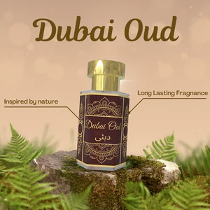 Dubai Oud Olio Profumato 5ml | Lunga Durata | Senza Alcool | Fragranza Unisex - Foto 1 di 6