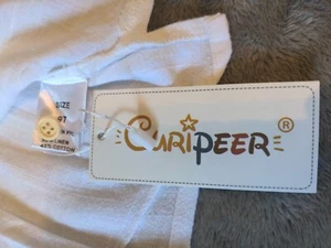 Curipeer Kids Linen/Cotton Long Sleeve Shirt (9T Size) w/ Tags - Picture 1 of 6