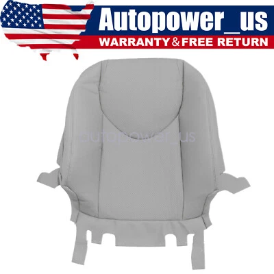 New For Toyota RAV4 2006-2012 Passenger Top Replacement Leather Seat Cover Gray - Изображение 1 из 4