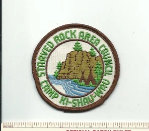 DL SCOUT BSA CAMP KI-SHAU-WAU AUSGEHUNGERTES FELSENGEBIET RAT ILLINOIS GESCHLOSSEN FUSIONIERT! - Bild 1 von 1