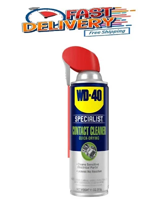 WD-40 Specialist 11 盎司 Contact Cleaner速干电气设备清洁剂 — 第 1/3 张图片