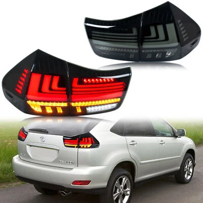 LED Sequential Tail Lights for Lexus RX330 RX350 RX400h 2004-2009 Rear Lamps - Image 1 of 4