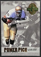 1993 Classic Four Sport Power Pick #PP11 Jerome Bettis Rookie RC 1 Of 80000 HOF