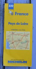 Carte Michelin 232, Pays de la Loire, 1/200 000e, 1996