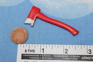 Original Vintage Action Man Palitoy späte Ausgabe Feuerwehrmann rote Axt CB73E - Bild 1 von 1