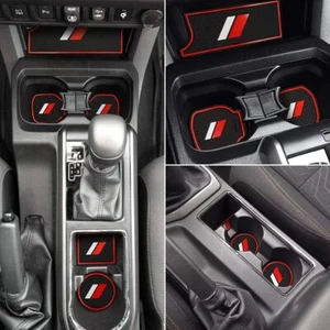 Auovo Anti-dust Mats for Toyota Tacoma Accessories TRD Pro Version A, Red - Picture 1 of 6
