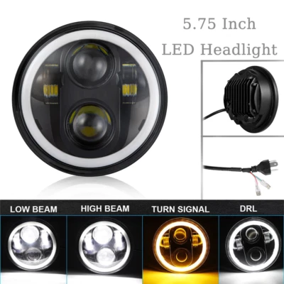 5.75 5-3/4 Motorcycle Projector LED Light Headlight For Honda Shadow Spirit 750 - Изображение 1 из 4