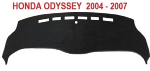 BLACK DASH MAT, DASHMAT, DASHBOARD COVER FIT HONDA ODYSSEY 2004 - 2007 - Picture 1 of 5