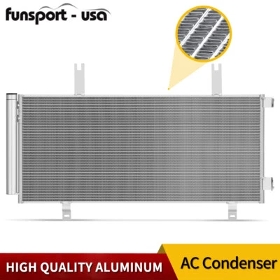 A/C AC Condenser for 2018 2019 2020 2021 2022 Honda Accord 1.5L 2.0L Aluminum - Image 1 of 4
