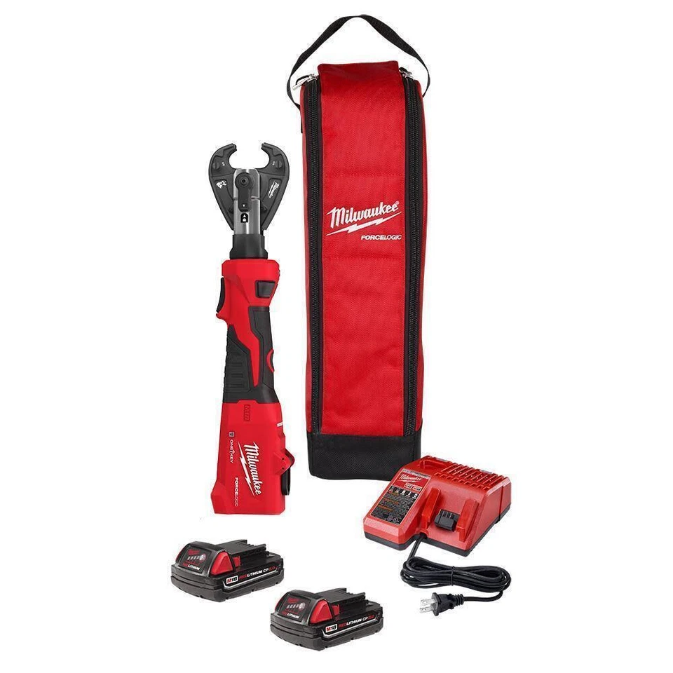 Milwaukee M18 FORCE LOGIC 6T Linear Utility Crimper Kit (2978-22)
