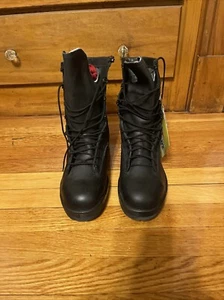 Belleville 700ST Men Waterproof Steel Toe Flight Deck Boots Black Men’s Size10W - Picture 1 of 14