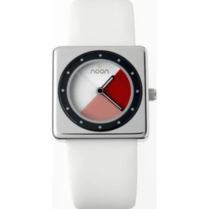 Orologio donna Noon Copenhagen 32018 con cinturino in silicone bianco 32-018 - Foto 1 di 1