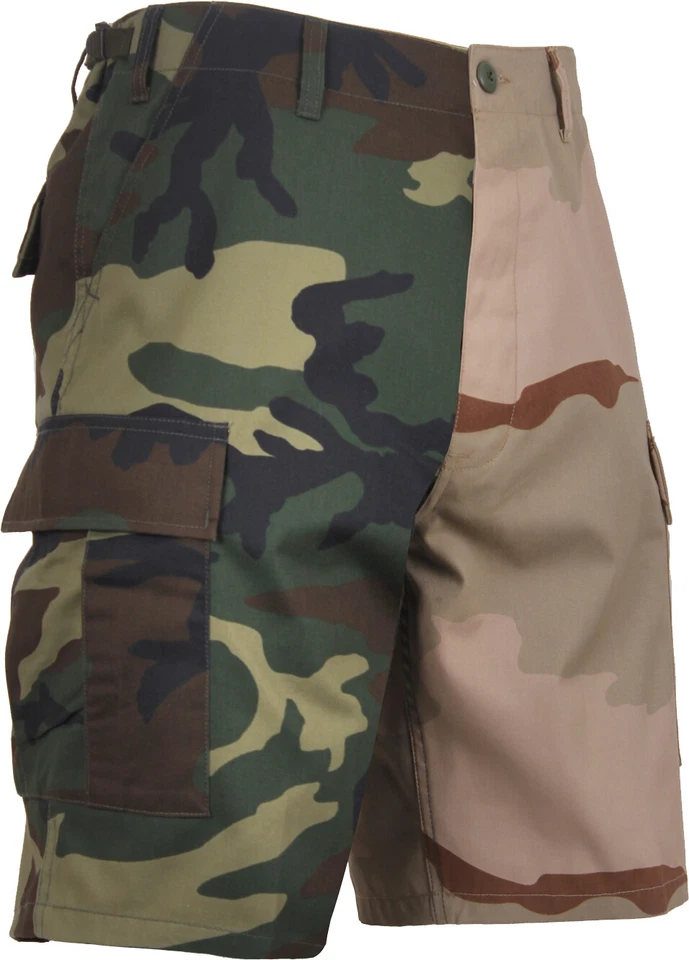 Rothco Two-Tone Camo BDU Short Woodland/Tri-Color Camo M 1810- 1810-109