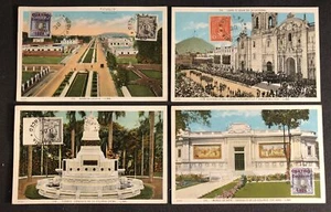 PERÚ 1924--4 x PPC - SELLO EN LA PARTE DELANTERA - NO ENVIADO POR CORREO - EN MUY BUEN ESTADO - @4 - Imagen 1 de 2