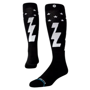 Stance Kids Black OTC Wool Cushion Fully Charged Snow Performance Socks L 3-5.5 - Picture 1 of 1
