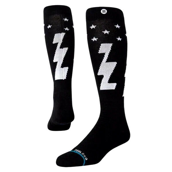 Stance Kids Black OTC Wool Cushion Fully Charged Snow Performance Socks L 3-5.5 - Изображение 1 из 1
