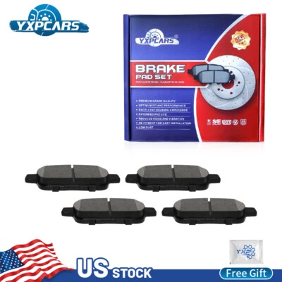 Pastillas de freno traseras de cerámica para 2009 2010 2011 2012 - 2014 Acura TL Honda Ridgeline Foto 1 de 4