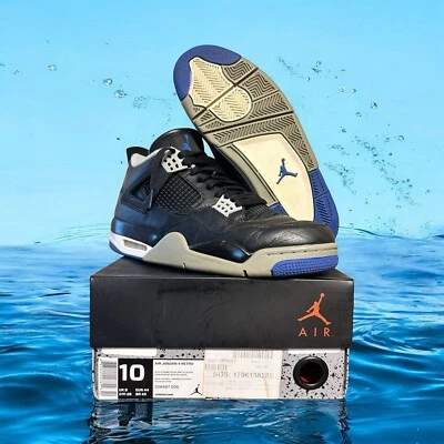 Talla 10 Jordan 4 Retro Motorsports Alternate 2017 OG Box Hombre’s Muy Bueno Foto 1 de 4