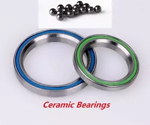 41mm/52mm Headset Ceramic Bearings for 1 1/8-1 1/2" Tapered Headtube - Picture 1 of 5