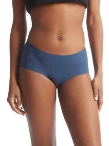 Hanky Panky BreatheSoft Boyshorts Panties Sz S Nightshade Blue #6J1281B $29 NWT - Picture 1 of 9