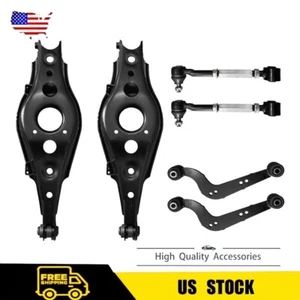 6Pcs Rear Upper&Lower Rearward Suspension Control Arm For Toyota RAV4 2006-2018 - Picture 1 of 14