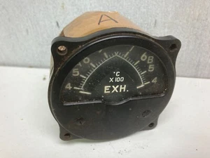 Vintage Aircraft Exhaust x 100 Guage ref no. 6A/1674 (a) - (D) - Picture 1 of 3