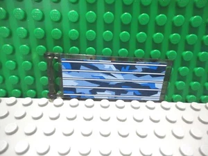 Lego 1 Trans Negro 2x8 Clip Con Diseño de Pegatina - Imagen 1 de 1