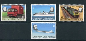 Grenadines Grenada 1979 MNH Rowland Hill 100th Ann Death 4v Set Concorde Trains - Picture 1 of 1