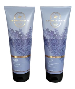 2 NEW Bath & Body Works Aromatherapy LAVENDER VANILLA Body Cream, 8 oz  - Picture 1 of 1