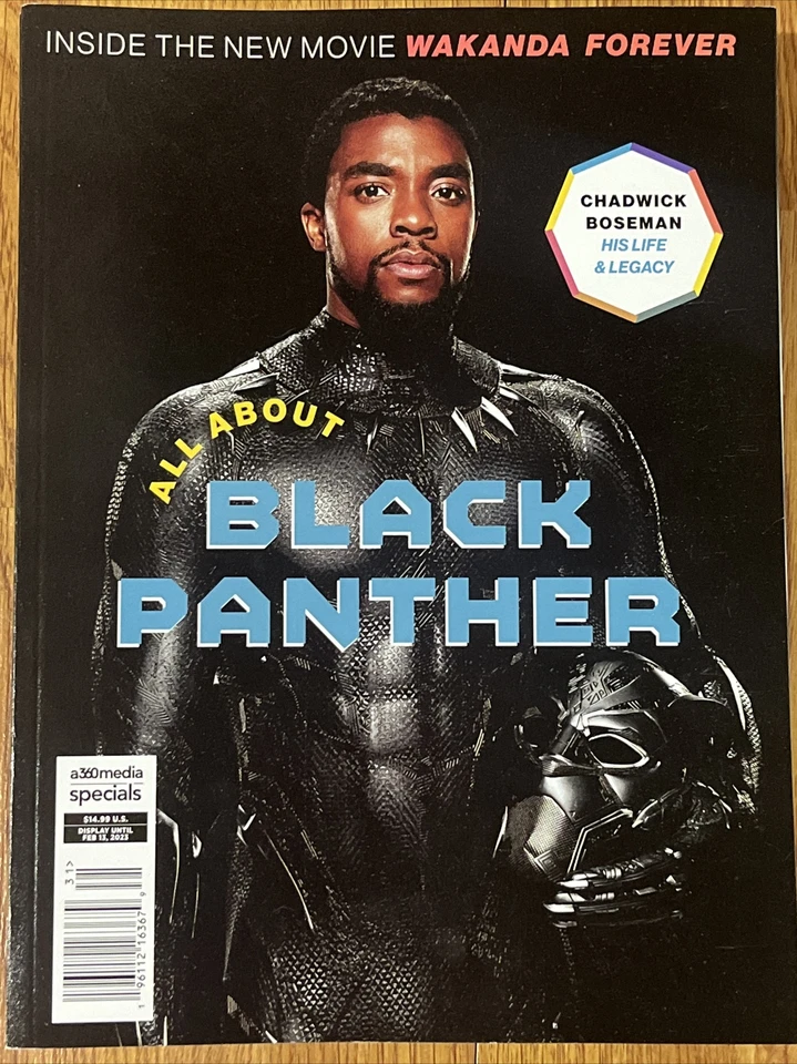 All About Black Panther Magazine 2022 96 Pages Chadwick Boseman