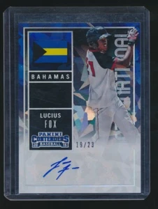 LUCIUS FOX 2015 PANINI CONTENDERS CRACKED ICE AUTO 19/23 - Picture 1 of 2