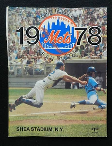 1978 NEW YORK METS BASEBALL SCOREBOOK PROGRAM  - Picture 1 of 1