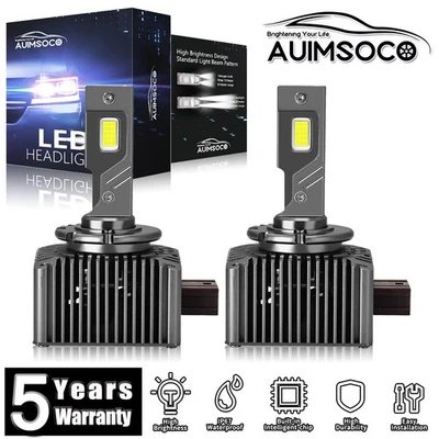For BMW 550i xDrive 2011-2016 LED Headlight Conversion Kit Bulbs Hi/Lo Beam 240W - Image 1 of 4