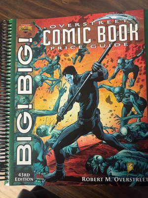 Guía de precios de cómic The Big Big Overstreet, 43ª edición, ENVÍO GRATUITO A EE. UU. Foto 1 de 2