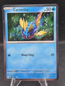 Carvanha 093 Sv: Scarlet & Violet Promo Cards Holo NM - Picture 1 of 5