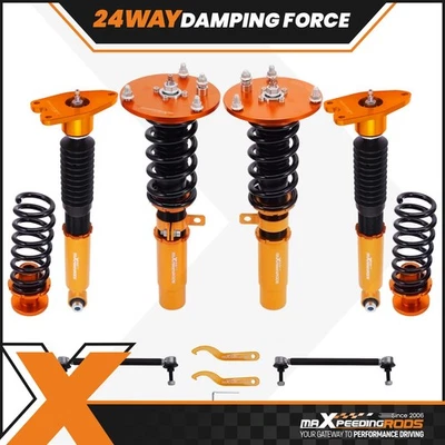 Kit de suspensión enrollables ajustables de 24 vías para BMW Serie 3 F30 328i 335i 13-18 Foto 1 de 4