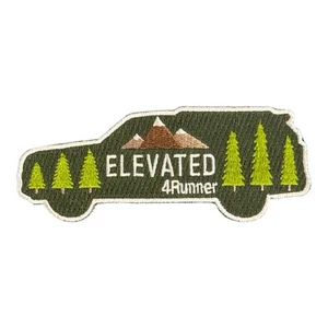 Toyota 4Runner Wilderness Elevated Pines 4Runner Car SUV Embroidered Patch - Bild 1 von 7