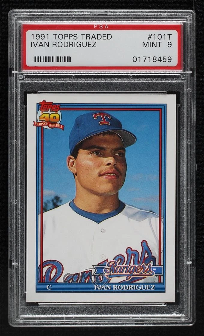 メジャーリーグ　カード　Ivan Rodriguez IVAN RODRIGUEZ 1992 Topps ALL-STAR ROOKIE CARD Texas Rangers